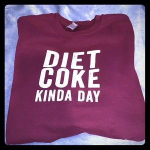 Diet Coke Kinda Day Crewneck Sweatshirt